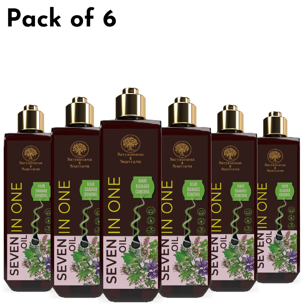 7 In 1 Hair Oil (200 ml) Pack Of 6
